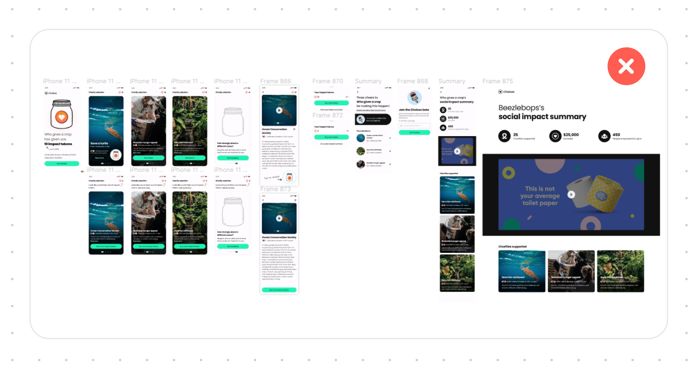 Zoomed-out images example