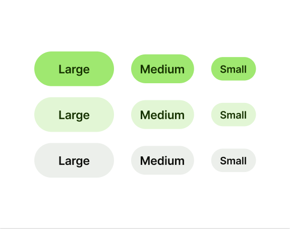 Button styles after improvements