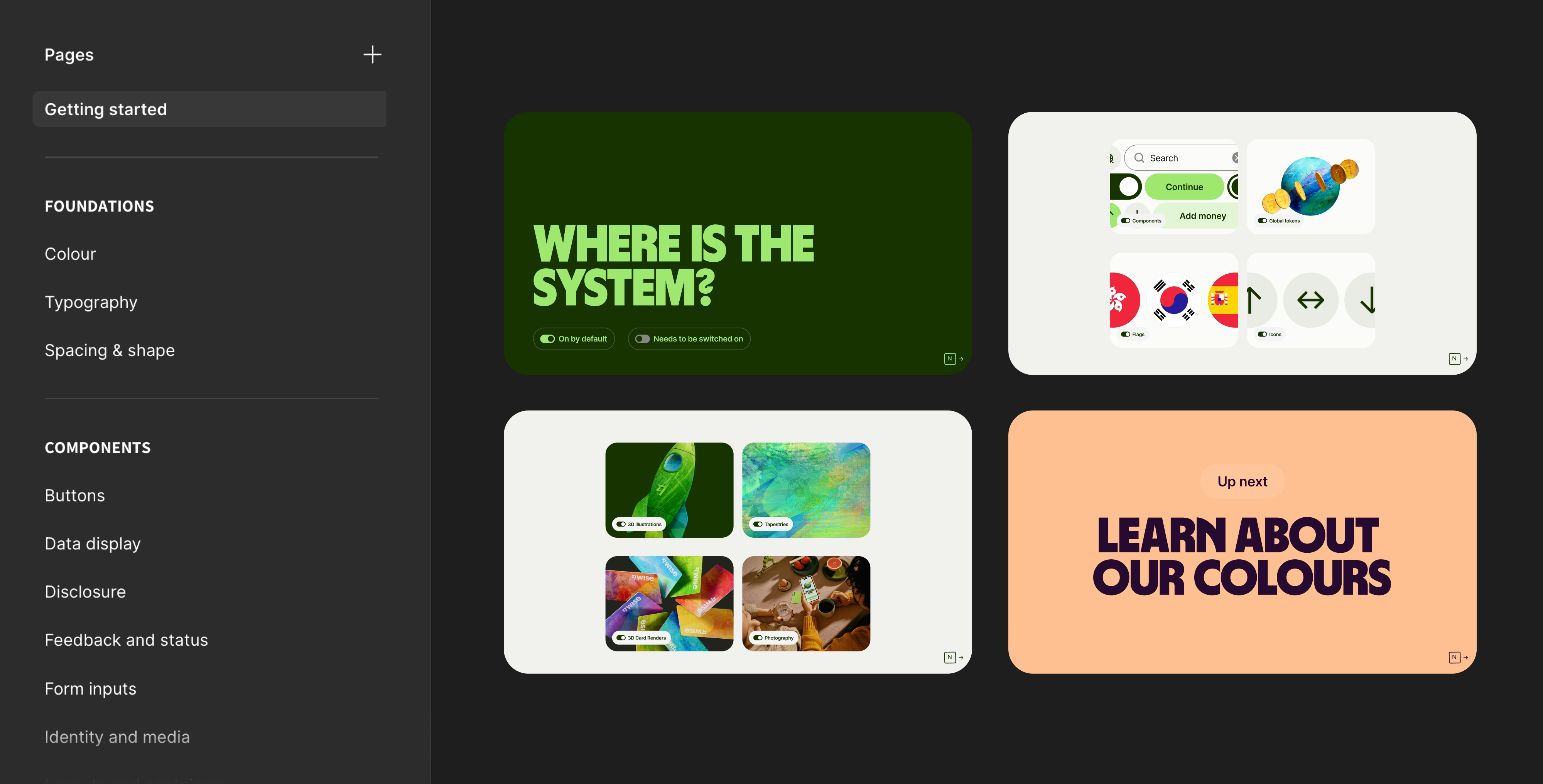 The onboarding course file structure