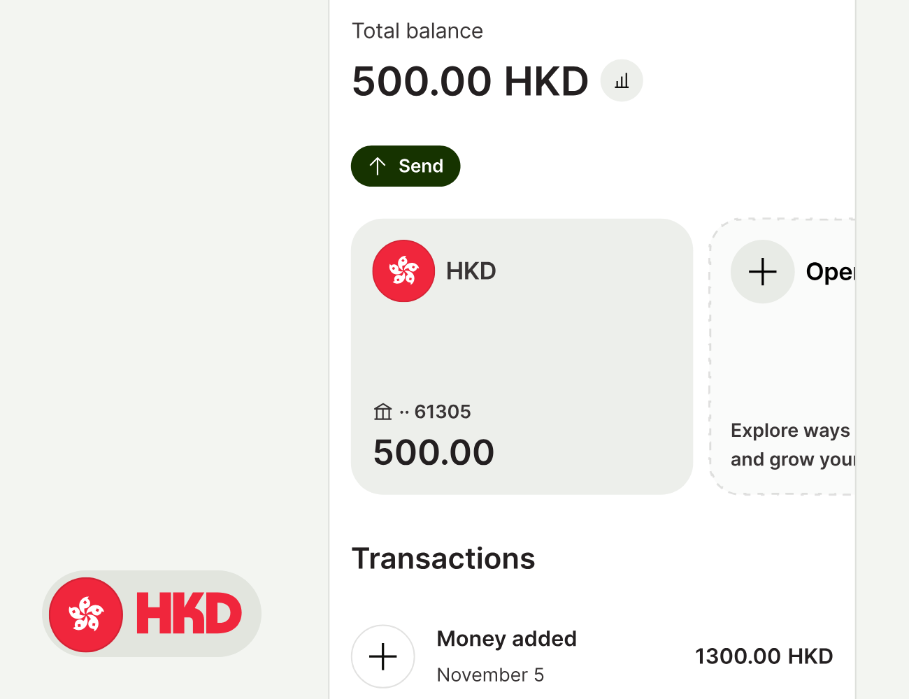 Currency variable demo