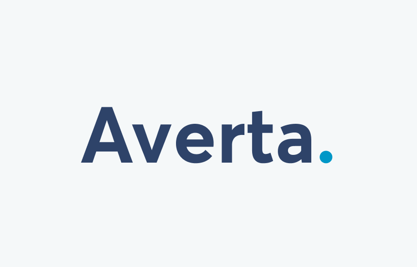 Averta. written in Averta typeface